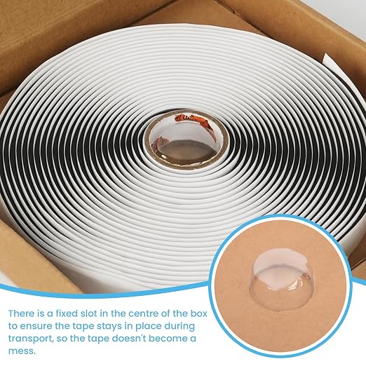 Butyl Sealing Tape Black, RV Window Sealant and Caulking, Waterproof Butyl Seal - Image 7