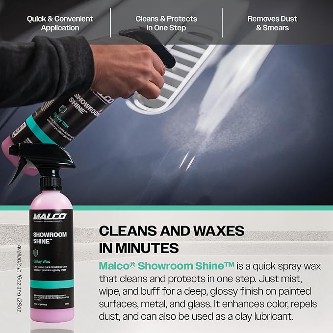Malco Showroom Shine Spray Car Wax – Best Car Wax Spray - Image 6