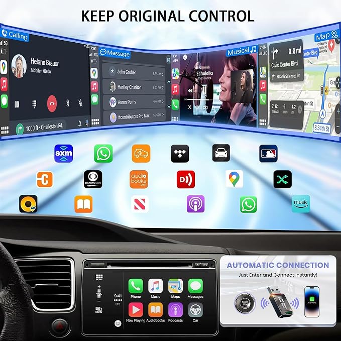 2-in-1 Wireless CarPlay Adapter - Image 4