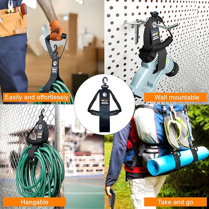 Extension Cord Holder Organizer 3 in 1 Multifunction, Garden Water Hoses - Image 6