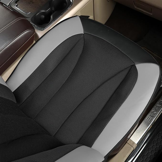 GIANT PANDA 2-Pack Front 3D Air Mesh Car Seat Covers Custom Fit Dodge Ram 1500 - Image 7