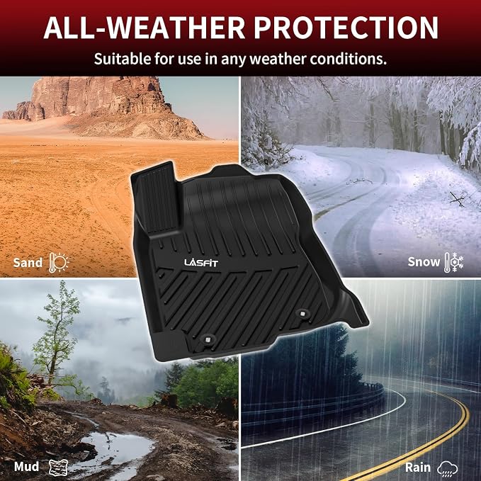 LASFIT Floor Mats for Toyota RAV4 2013-2018 All Weather Floor Liner for rav4 - Image 6
