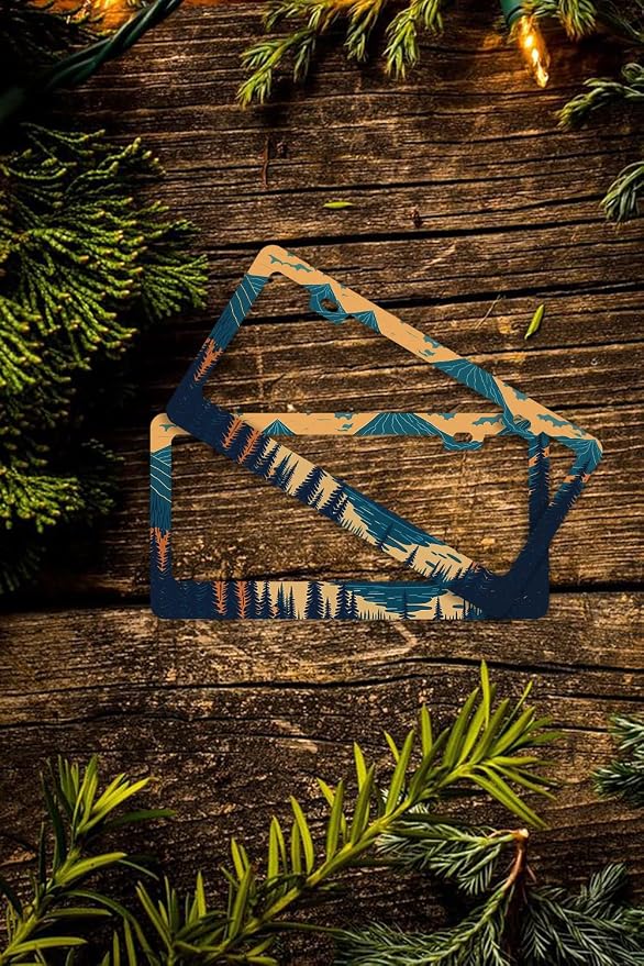 Mountains Forest License Plate Frames - Image 7