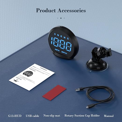 G13 GPS Speedometer, Universal Digital GPS Speedometer - Image 8
