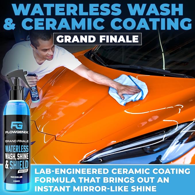 Grand Slam 4-Pack Includes Waterless Car Wash Spray + Instant Car Scratch - Image 3