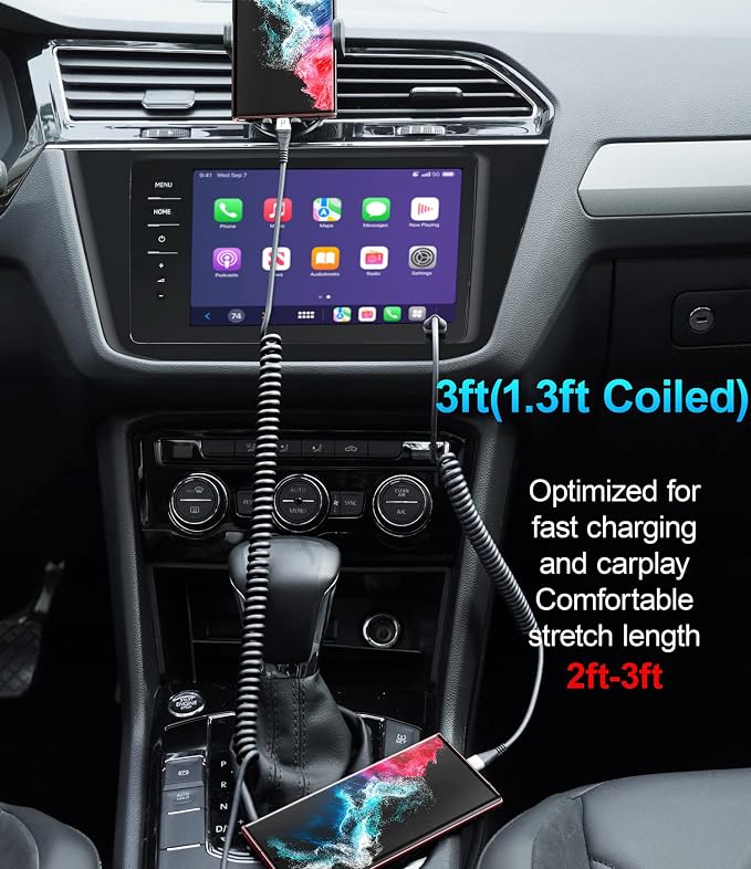 USB C Cable Fast Charging, USB-C Charging Cable Compatible - Image 4