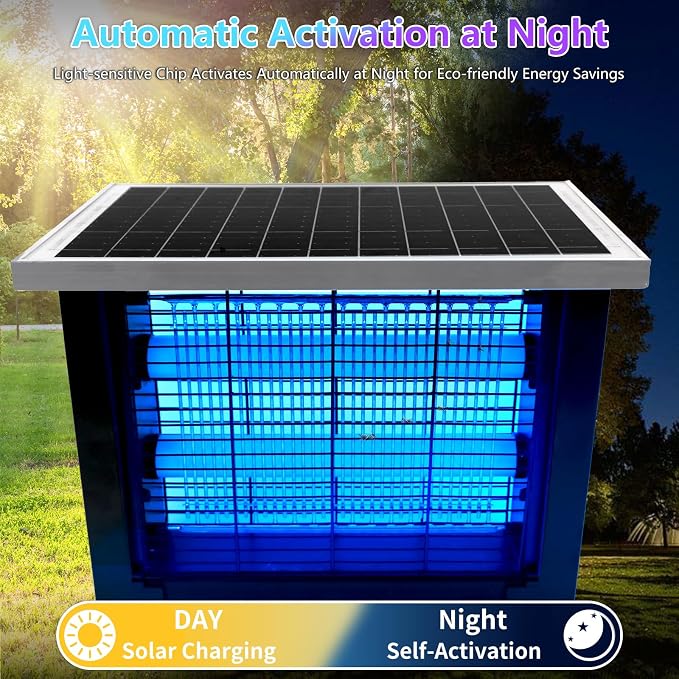 Powerful Solar Bug Zapper Outdoor - Image 3