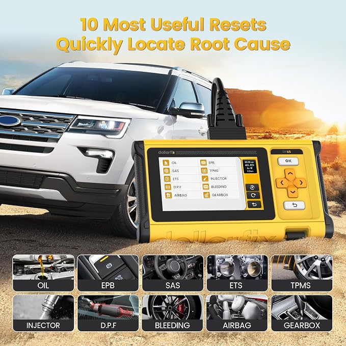OBD2 Scanner Diagnostic Tool, ECM/TCM/ABS/SRS 4 System Deeply Scanner - Image 3