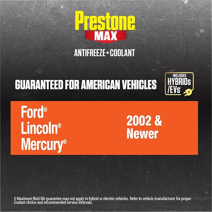 Prestone AF6800 MAX Original Equipment Antifreeze and Coolant: American Orange - Image 4