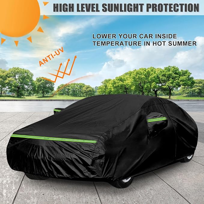 Waterproof Car Cover Compatible - Image 3