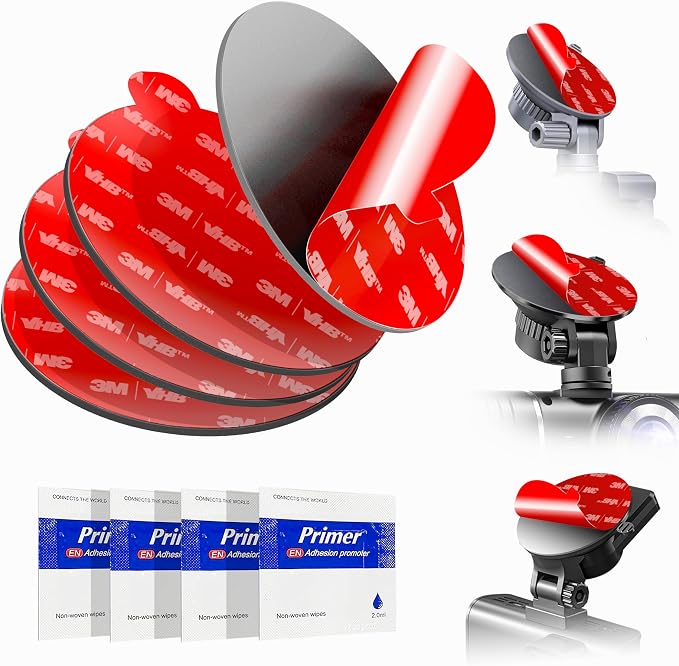 Double-Sided Adhesive Pads for Dash Cam Mount – Made by Tapsi
