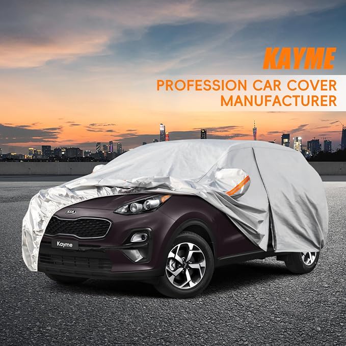 Kayme 6 Layers SUV Car Cover Custom Fit - Image 7