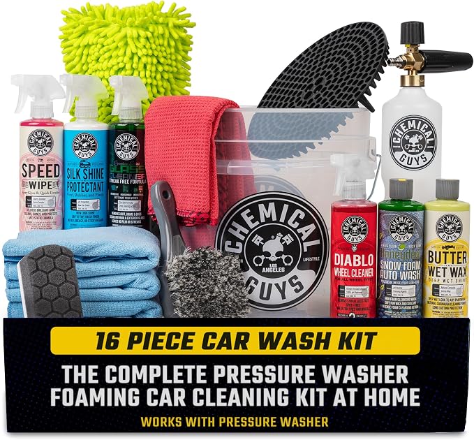 Chemical Guys HOL169 16-Piece Arsenal Builder Car Wash Kit by ChemicalGuys