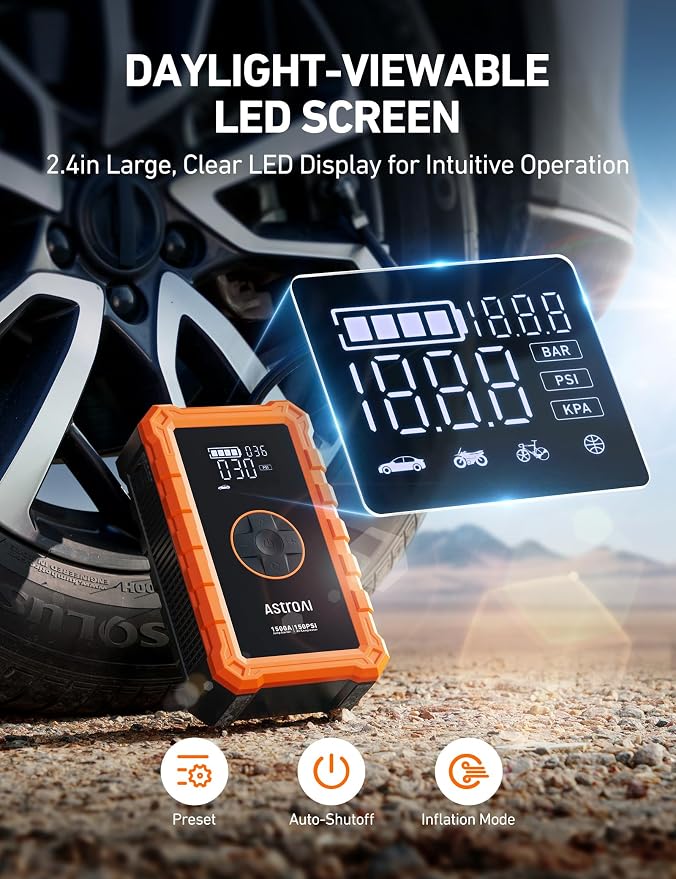 AstroAI S8 Air Jump Starter - Image 5