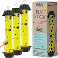 W4W, Jumbo Fly Stick- Super Sticky Fly Trap, Bugs Flies & Insects- by W4W