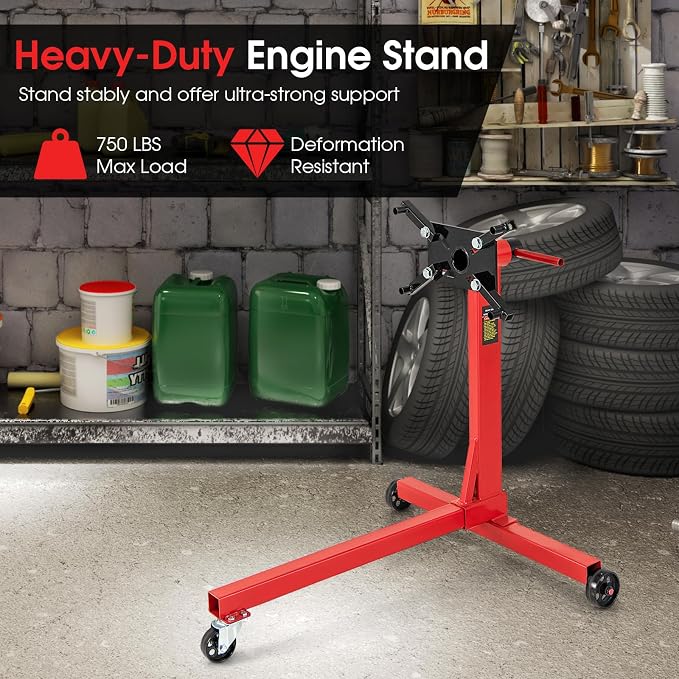 Goplus Engine Stand, 750 LBS Motor Stand - Image 5