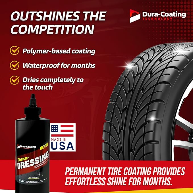 DURA-COATING TECHNOLOGY, Dressing Tire Dressing Re-Load Kit, - Image 3