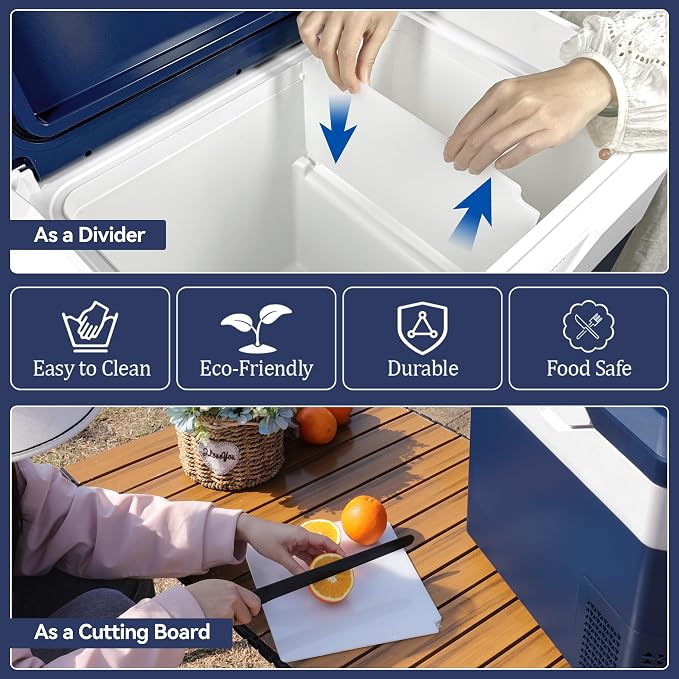Car Refrigerator Portable 12V Fridge 32 Quart 12 Volt Freezer Compressor Cooler - Image 7