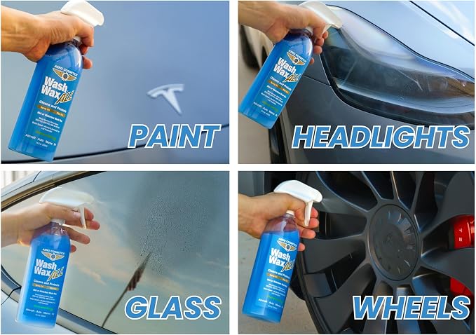 Wet or Waterless Wash Wax Kit 144oz UV Protection. Cleans, and Shines. Aircraft - Image 2