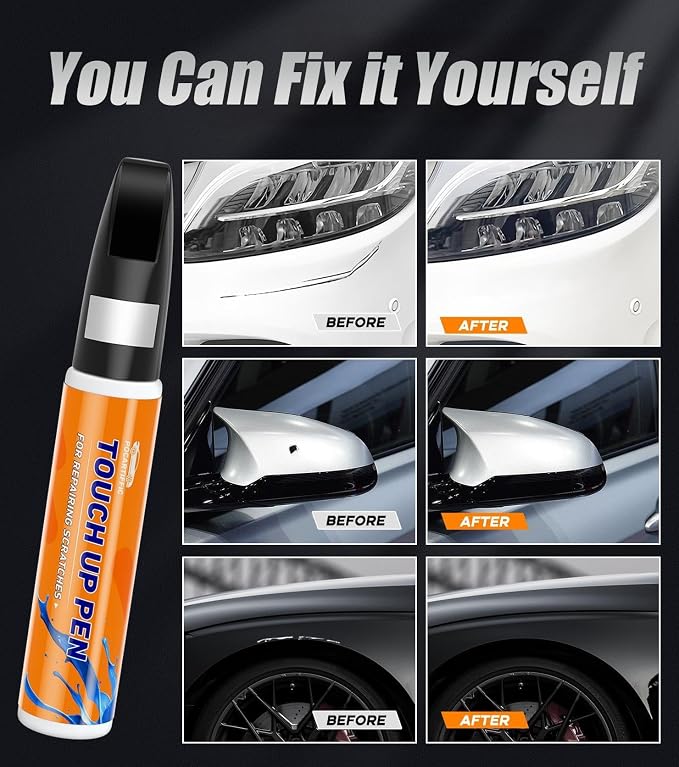 Red Touch up Paint for Cars, Car Paint Scratch Repair, Color Accurate - Image 3