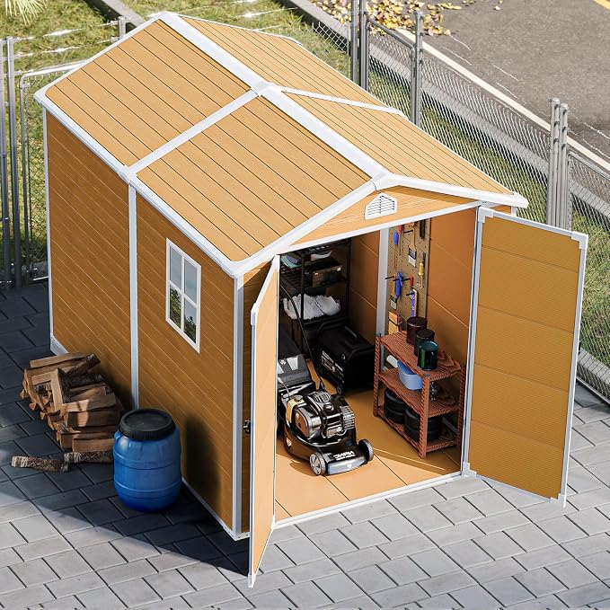 Plastic Sheds 8x6 Resin Outdoor Storage - Image 2