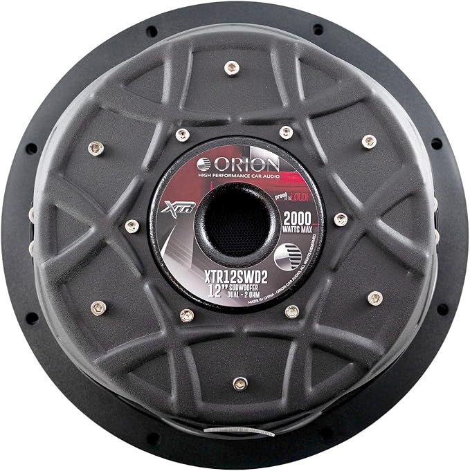 ORION XTR Series XTR12SWD2 Shallow Mount 12” Car Subwoofer, 2000W Max Power - Image 5