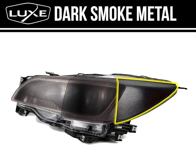 Luxe LightWrap Dark Metal Universal Headlight Tail Light Tint Kit - Image 3