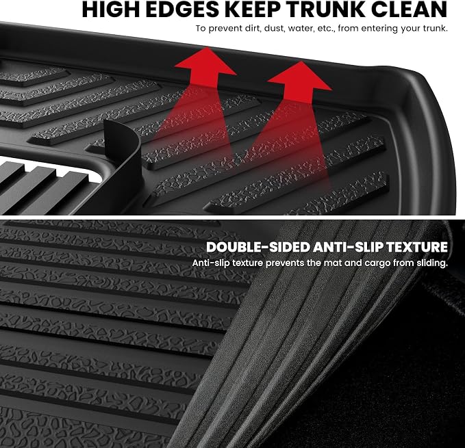 LASFIT Cargo & Backrest Mats for Toyota 4Runner 2013-2024, All Weather Custom - Image 5