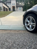 – Gray Color – Driveway Curb Ramps – Low Profile Car Ramps – 3 Piece Expandable by CURB+CORRECTOR