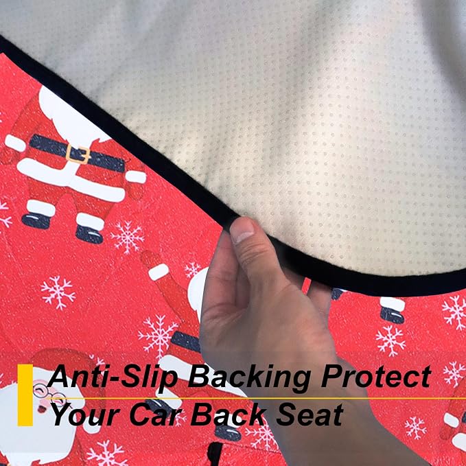 Back Seat Cover for Car Trucks Van SUV, Waterproof Rear Bench Towel Seat Covers - Image 5