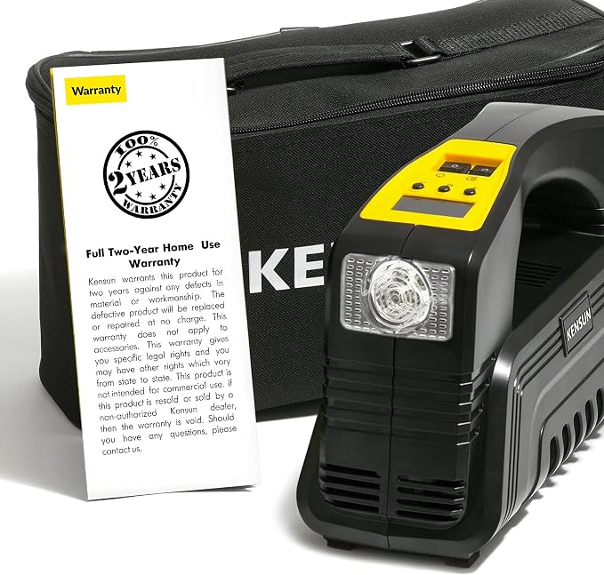 Kensun AC/DC Digital Tire Inflator - Image 4