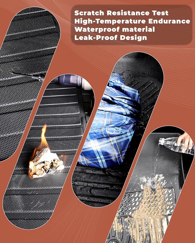 Custom Fit All-Weather TPE Ruber Floor Mats - Image 5