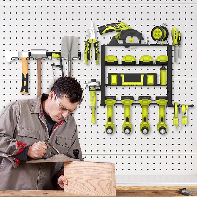 5 Layers 2 IN 1 Power Tool Organizer Wall Mount - Image 6