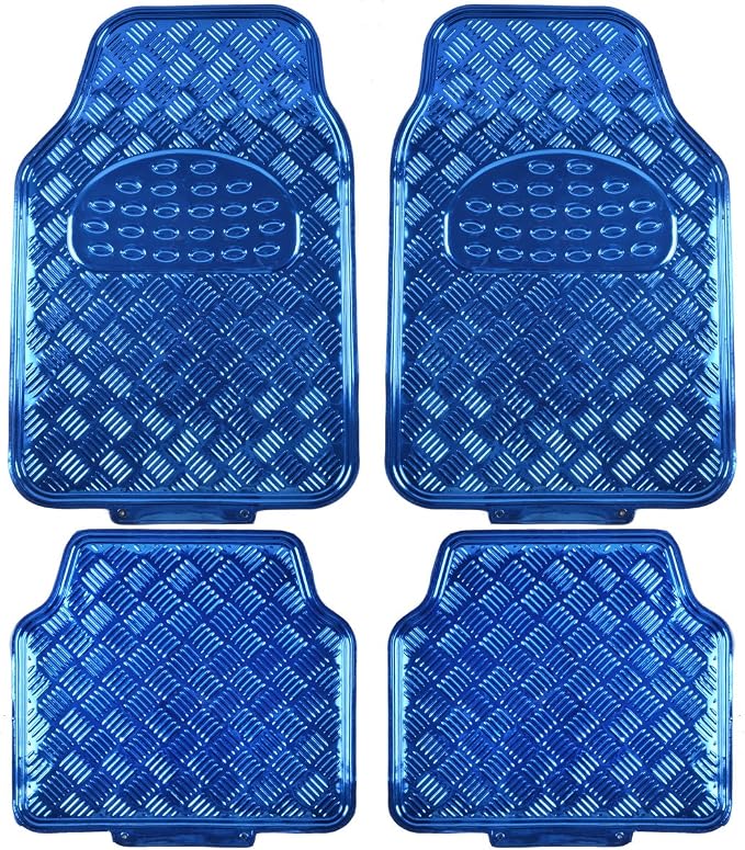 BDK 4-Piece All-Weather Universal Fit Front & Rear Floor Mats by BDK