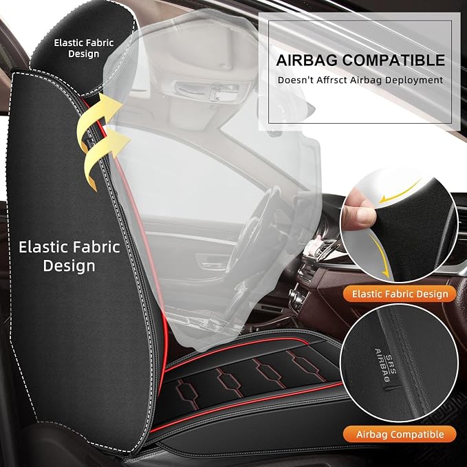 Seat Covers Fit for Honda Ridgeline 2006-2024 2025: Crew Cab 5 Seats Car Seat - Image 4