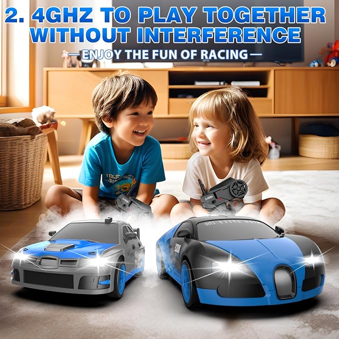 RC Drift Car, 1:24 4WD Drifting RC Cars 2.4GHz High Speed Remote Control Car - Image 6