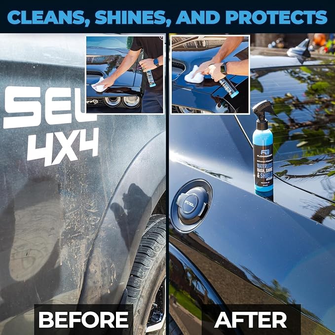 Flowgenix™ Waterless Car Wash Spray - Image 3