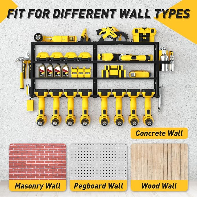 Large Power Tool Organizer Wall Mount - Image 5