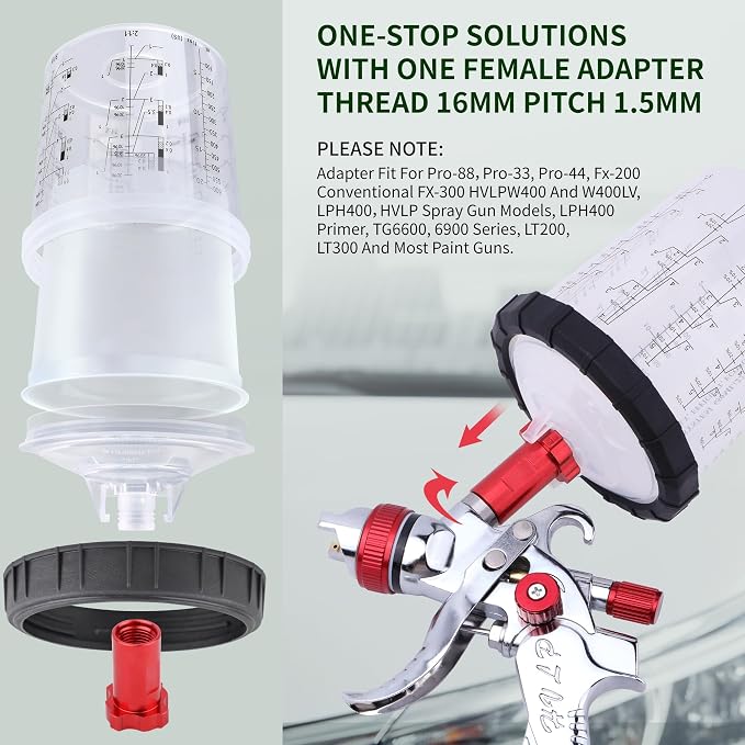 Disposable Paint Spray Gun Cups - Image 2