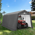 8' x 14' Outdoor Storage Shelter Shed, Portable Storage Shed Heavy Duty by Raysfung
