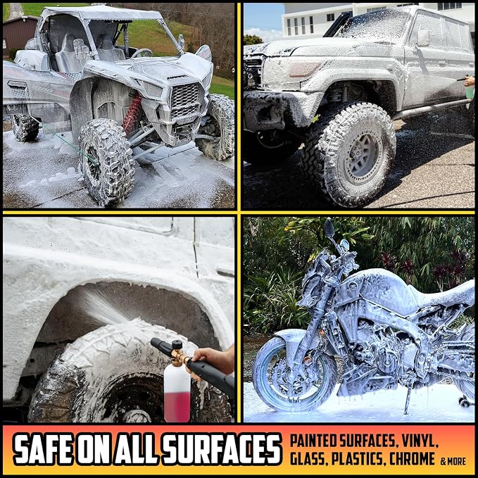 Foam Boost Off-Road & ATV Wash Soap – Heavy Duty pH-Balanced Car Wash - Image 4