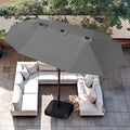 PHI VILLA 15ft Large Patio Umbrellas by PHIVILLAThepioneerofcomfortablehouseholdsupplies