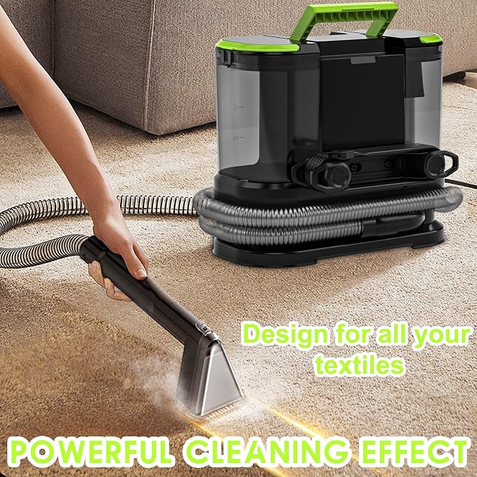 Portable Carpet & Upholstery Cleaner, Deep Cleaning - Image 4
