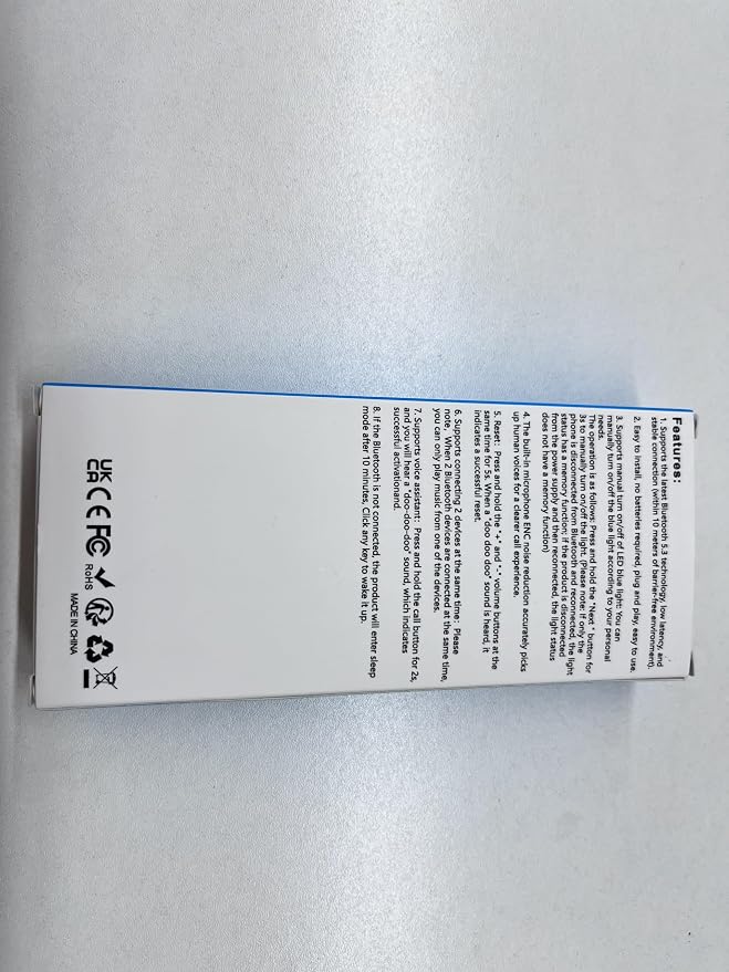 Bluetooth 5.3 Aux Car Adapter, SONRU Bluetooth Receiver - Image 10