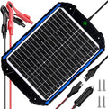 SUNER POWER 20W 12V Solar Battery Trickle Charger & Maintainer PRO, Built-in by SUNERPOWER