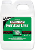 Finish Line WET Bicycle Chain Lube, 32-Ounce Quart Jug by FinishLine