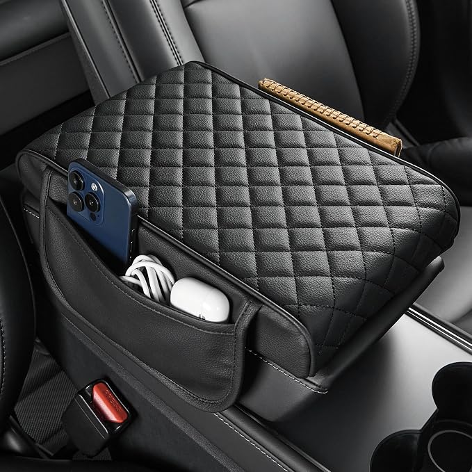 JOYTUTUS Center Console Cover for SUV Sedan, Thick Arm Rest Pad by JoyTutus