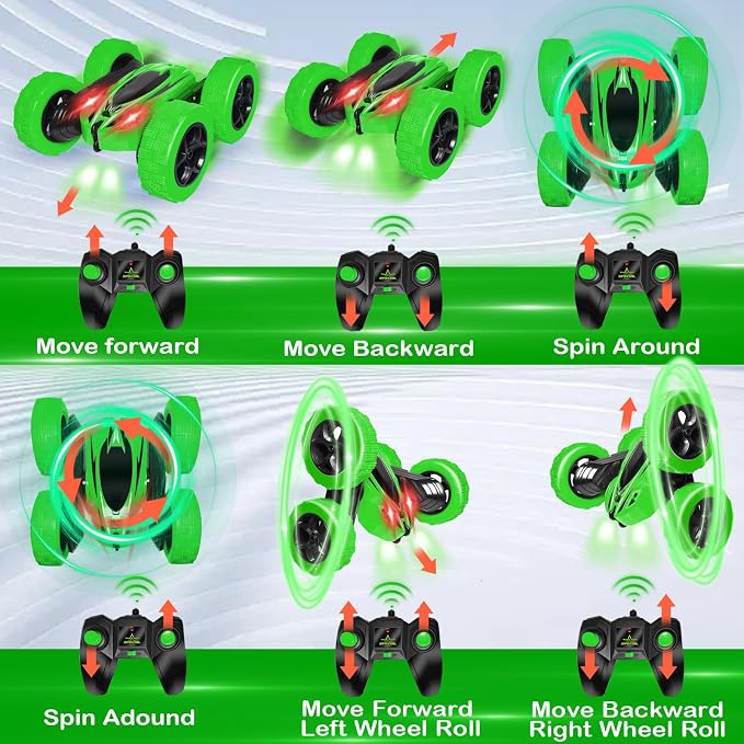 FREE TO FLY Remote Control Car for Boys 8-12: 2.4Ghz Electric Rechargeable Race - Image 4
