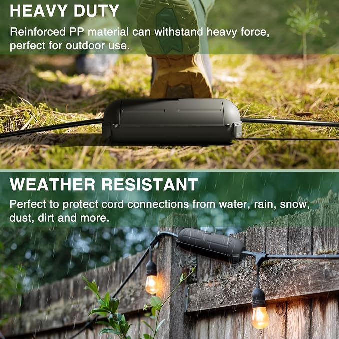 Flemoon Outdoor Extension Cord Safety Cover - Image 4