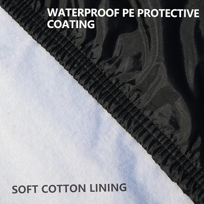 Tecoom SUV Car Cover Waterproof All Weather, Hail Protector - Image 5